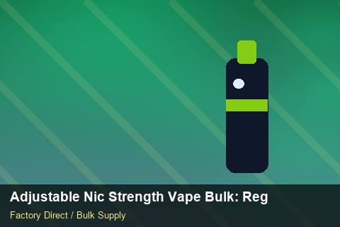 Adjustable Nic Strength Vape Bulk — Adjustable Nic Strength Vape Bulk: Regulatory Update — Shelf Placement photo 2
