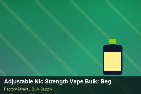 Adjustable Nic Strength Vape Bulk — Adjustable Nic Strength Vape Bulk: Beginner's Guide — Shelf Placement photo 2