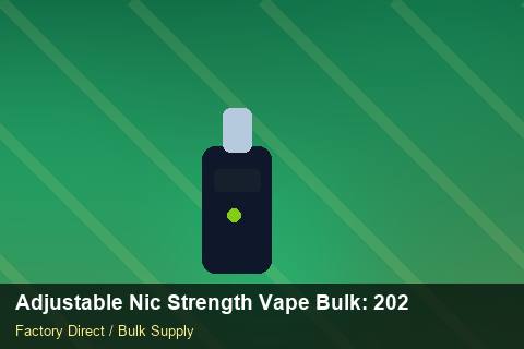 Adjustable Nic Strength Vape Bulk — Adjustable Nic Strength Vape Bulk: 2026 Buyer's Handbook — Promotional Pricing photo 2