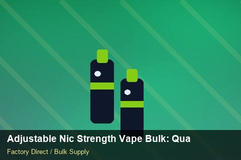 Adjustable Nic Strength Vape Bulk — Adjustable Nic Strength Vape Bulk: Quality Inspection Checklist — Promotional Pricing photo 2