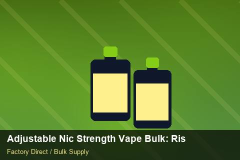 Adjustable Nic Strength Vape Bulk — Adjustable Nic Strength Vape Bulk: Risk Management — Promotional Pricing photo 2