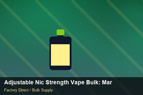 Adjustable Nic Strength Vape Bulk — Adjustable Nic Strength Vape Bulk: Margin Calculator — Promotional Pricing photo 1