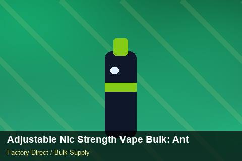 Adjustable Nic Strength Vape Bulk — Adjustable Nic Strength Vape Bulk: Anti-Counterfeit Measures — Promotional Pricing photo 2