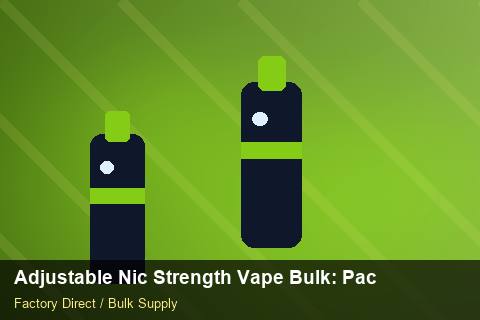 Adjustable Nic Strength Vape Bulk — Adjustable Nic Strength Vape Bulk: Packaging Standards — Loyalty Programmes photo 2