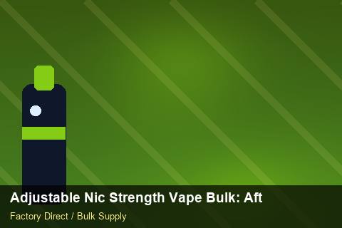 Adjustable Nic Strength Vape Bulk — Adjustable Nic Strength Vape Bulk: After-Sales Support — Loyalty Programmes photo 1