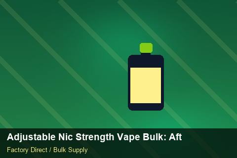 Adjustable Nic Strength Vape Bulk — Adjustable Nic Strength Vape Bulk: After-Sales Support — Loyalty Programmes photo 2