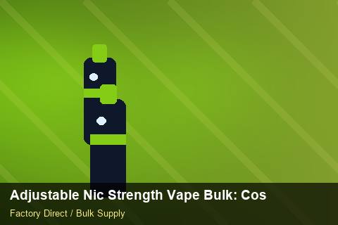 Adjustable Nic Strength Vape Bulk — Adjustable Nic Strength Vape Bulk: Cost Breakdown — Loyalty Programmes photo 2