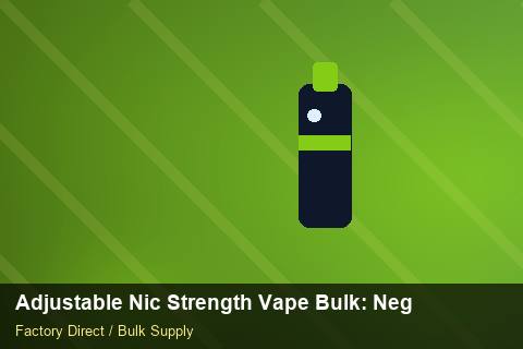 Adjustable Nic Strength Vape Bulk — Adjustable Nic Strength Vape Bulk: Negotiation Tips — Loyalty Programmes photo 1