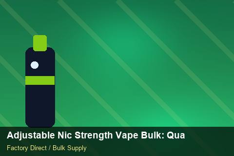 Adjustable Nic Strength Vape Bulk — Adjustable Nic Strength Vape Bulk: Quality Control Process — Loyalty Programmes photo 1