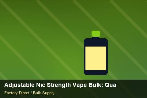 Adjustable Nic Strength Vape Bulk — Adjustable Nic Strength Vape Bulk: Quality Control Process — Loyalty Programmes photo 2
