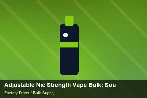 Adjustable Nic Strength Vape Bulk — Adjustable Nic Strength Vape Bulk: Sourcing Workflow — Loyalty Programmes photo 1
