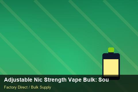 Adjustable Nic Strength Vape Bulk — Adjustable Nic Strength Vape Bulk: Sourcing Workflow — Loyalty Programmes photo 2
