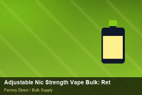 Adjustable Nic Strength Vape Bulk — Adjustable Nic Strength Vape Bulk: Returns & Warranty — Loyalty Programmes photo 2