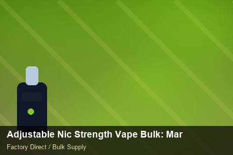 Adjustable Nic Strength Vape Bulk — Adjustable Nic Strength Vape Bulk: Margin Calculator — Loyalty Programmes photo 2