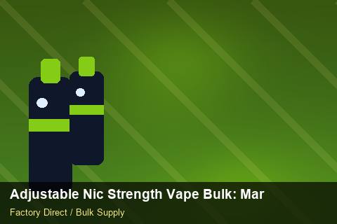 Adjustable Nic Strength Vape Bulk — Adjustable Nic Strength Vape Bulk: Market Comparison — Loyalty Programmes photo 2