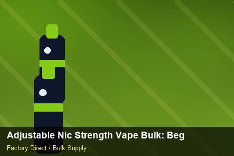Adjustable Nic Strength Vape Bulk — Adjustable Nic Strength Vape Bulk: Beginner's Guide — Loyalty Programmes photo 1