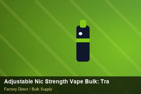 Adjustable Nic Strength Vape Bulk — Adjustable Nic Strength Vape Bulk: Trade Terms — Loyalty Programmes photo 2