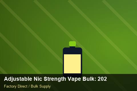 Adjustable Nic Strength Vape Bulk — Adjustable Nic Strength Vape Bulk: 2026 Buyer's Handbook — Distributor Margins photo 1
