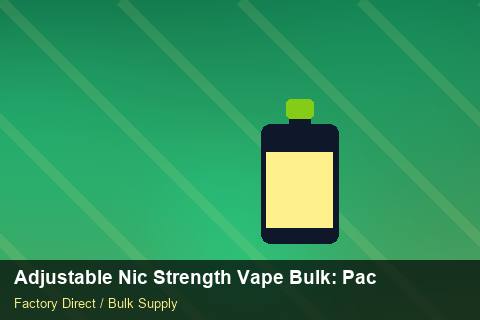 Adjustable Nic Strength Vape Bulk — Adjustable Nic Strength Vape Bulk: Packaging Standards — Distributor Margins photo 1