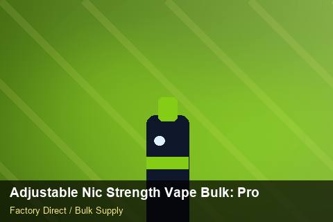 Adjustable Nic Strength Vape Bulk — Adjustable Nic Strength Vape Bulk: Production Capacity — Distributor Margins photo 2