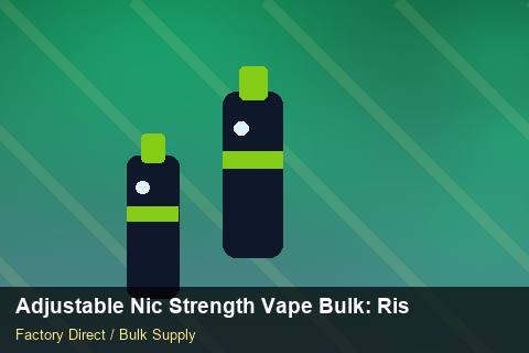 Adjustable Nic Strength Vape Bulk — Adjustable Nic Strength Vape Bulk: Risk Management — Distributor Margins photo 1