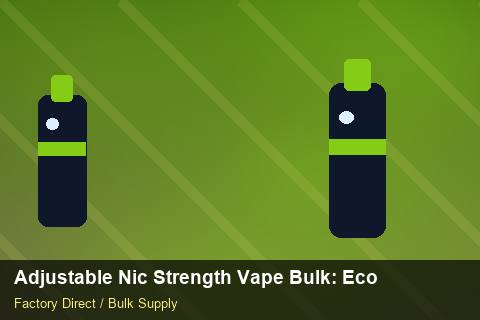 Adjustable Nic Strength Vape Bulk — Adjustable Nic Strength Vape Bulk: Eco-Friendly Materials — Distributor Margins photo 2