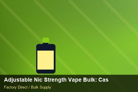 Adjustable Nic Strength Vape Bulk — Adjustable Nic Strength Vape Bulk: Case Studies — Distributor Margins photo 2