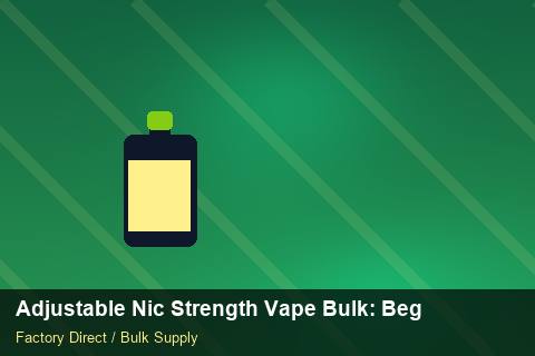 Adjustable Nic Strength Vape Bulk — Adjustable Nic Strength Vape Bulk: Beginner's Guide — Distributor Margins photo 2