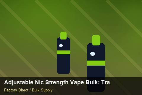 Adjustable Nic Strength Vape Bulk — Adjustable Nic Strength Vape Bulk: Trade Terms — Distributor Margins photo 2