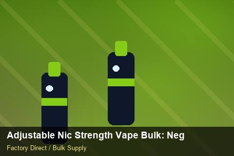 Adjustable Nic Strength Vape Bulk — Adjustable Nic Strength Vape Bulk: Negotiation Tips — Wholesale Markups photo 1