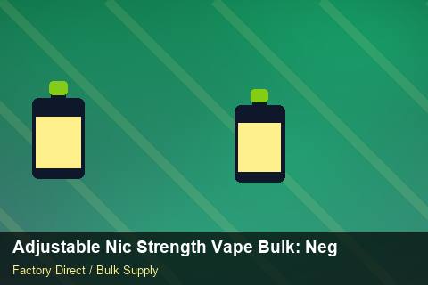 Adjustable Nic Strength Vape Bulk — Adjustable Nic Strength Vape Bulk: Negotiation Tips — Wholesale Markups photo 2