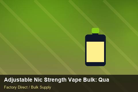 Adjustable Nic Strength Vape Bulk — Adjustable Nic Strength Vape Bulk: Quality Control Process — Wholesale Markups photo 2