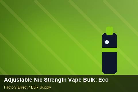 Adjustable Nic Strength Vape Bulk — Adjustable Nic Strength Vape Bulk: Eco-Friendly Materials — Wholesale Markups photo 2