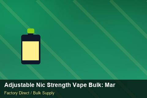 Adjustable Nic Strength Vape Bulk — Adjustable Nic Strength Vape Bulk: Margin Calculator — Wholesale Markups photo 1
