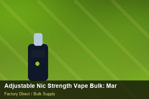 Adjustable Nic Strength Vape Bulk — Adjustable Nic Strength Vape Bulk: Margin Calculator — Wholesale Markups photo 2