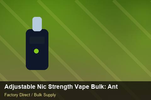 Adjustable Nic Strength Vape Bulk — Adjustable Nic Strength Vape Bulk: Anti-Counterfeit Measures — Wholesale Markups photo 1