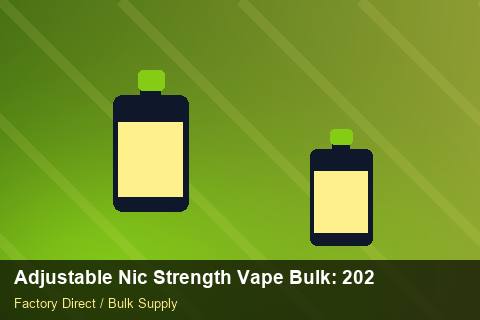 Adjustable Nic Strength Vape Bulk — Adjustable Nic Strength Vape Bulk: 2026 Buyer's Handbook — Cash Flow Planning photo 1