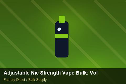 Adjustable Nic Strength Vape Bulk — Adjustable Nic Strength Vape Bulk: Volume Pricing Tiers — Cash Flow Planning photo 2