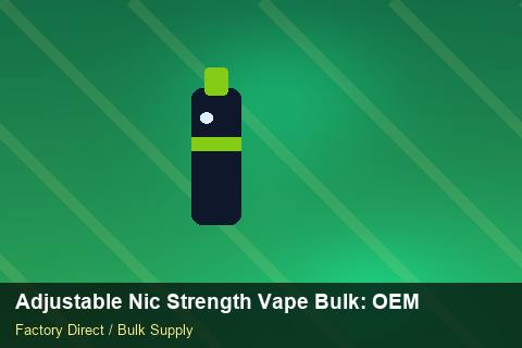 Adjustable Nic Strength Vape Bulk — Adjustable Nic Strength Vape Bulk: OEM & ODM Service — Cash Flow Planning photo 2