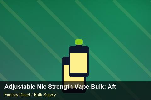 Adjustable Nic Strength Vape Bulk — Adjustable Nic Strength Vape Bulk: After-Sales Support — Cash Flow Planning photo 2