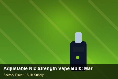 Adjustable Nic Strength Vape Bulk — Adjustable Nic Strength Vape Bulk: Margin Calculator — Cash Flow Planning photo 2