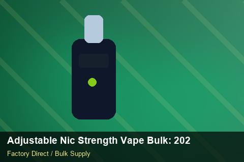 Adjustable Nic Strength Vape Bulk — Adjustable Nic Strength Vape Bulk: 2026 Buyer's Handbook — Inventory Turns photo 2