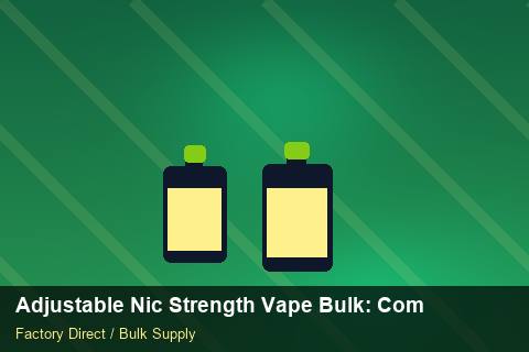 Adjustable Nic Strength Vape Bulk — Adjustable Nic Strength Vape Bulk: Compliance Standards — Inventory Turns photo 2