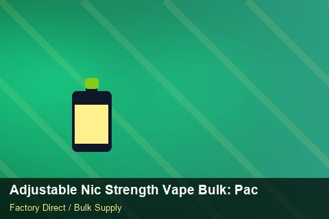 Adjustable Nic Strength Vape Bulk — Adjustable Nic Strength Vape Bulk: Packaging Standards — Inventory Turns photo 1