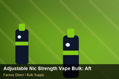 Adjustable Nic Strength Vape Bulk — Adjustable Nic Strength Vape Bulk: After-Sales Support — Inventory Turns photo 1