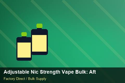 Adjustable Nic Strength Vape Bulk — Adjustable Nic Strength Vape Bulk: After-Sales Support — Inventory Turns photo 2