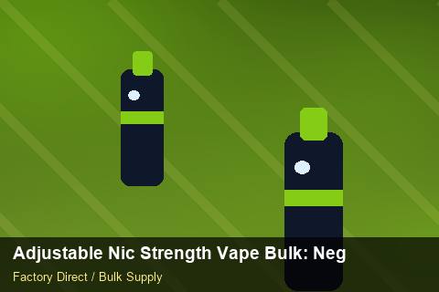 Adjustable Nic Strength Vape Bulk — Adjustable Nic Strength Vape Bulk: Negotiation Tips — Inventory Turns photo 1