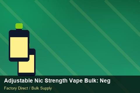 Adjustable Nic Strength Vape Bulk — Adjustable Nic Strength Vape Bulk: Negotiation Tips — Inventory Turns photo 2