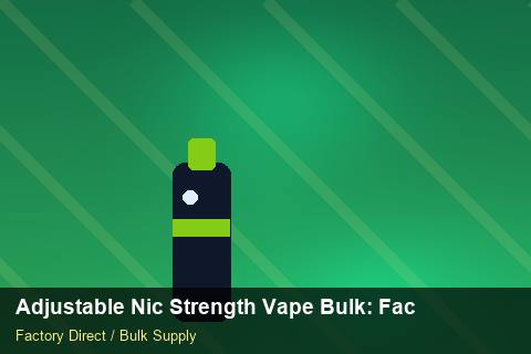 Adjustable Nic Strength Vape Bulk — Adjustable Nic Strength Vape Bulk: Factory Audit Report — Inventory Turns photo 2
