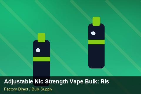 Adjustable Nic Strength Vape Bulk — Adjustable Nic Strength Vape Bulk: Risk Management — Inventory Turns photo 1